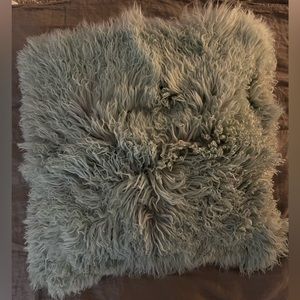 West Elm Mongolian Lamb Pillow Cover